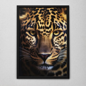 Quadro Decorativo Os Olhos da Onça-Pintada