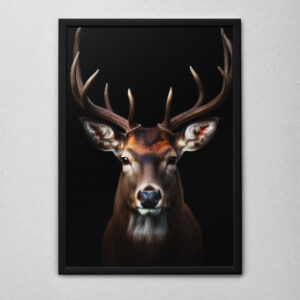 Quadro Decorativo Uma Rena te Olhando 3