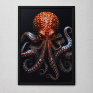 Quadro Decorativo Olhar do Polvo