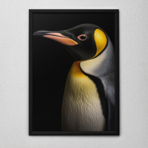 Quadro Decorativo Pinguim de Perfil 2